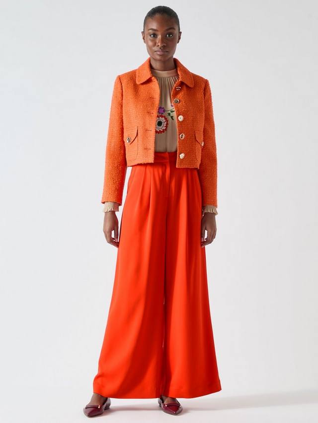 

Твидовый пиджак vita L.K.Bennett, цвет Bright Orange