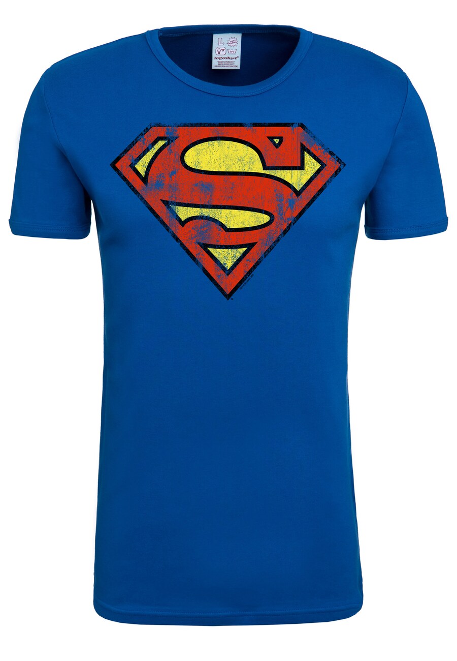 

Футболка LOGOSHIRT Shirt Superman-Logo, синий