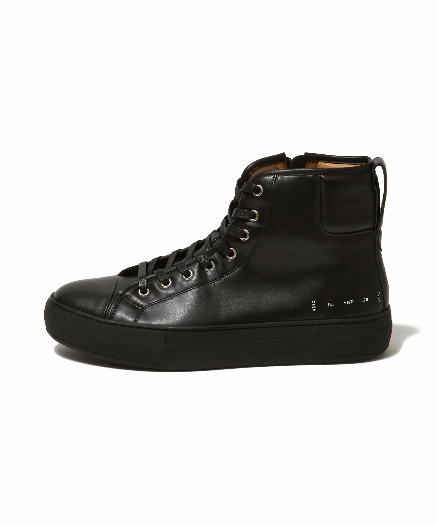 Кроссовки DYLAN HGH CUT ZIP The Crimie, BLACKxBLACK — фото 2