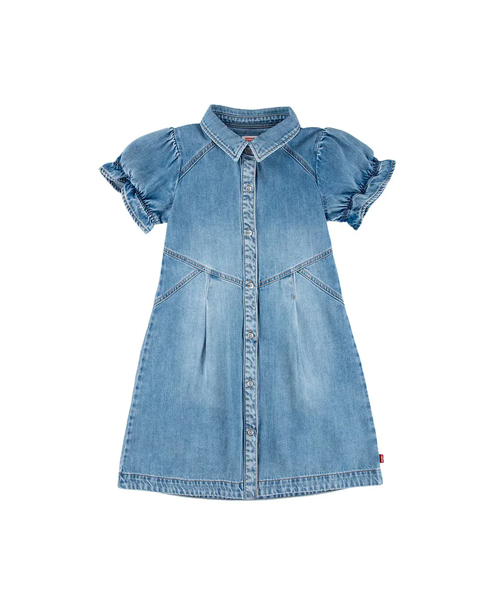 

Западное платье на пуговицах Levi's для девочек, синий