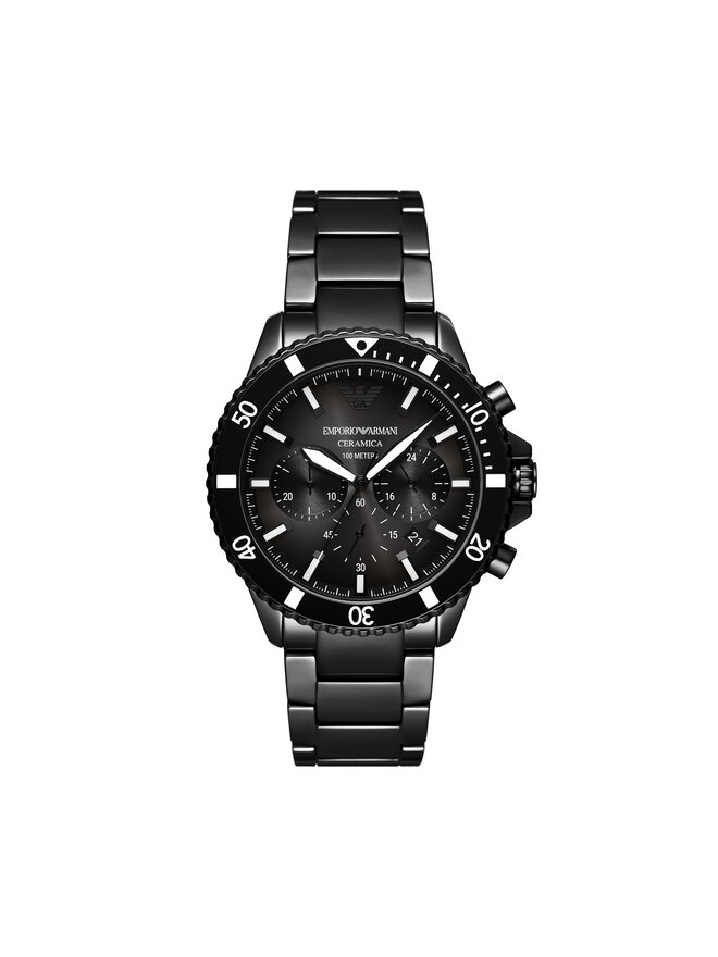 

Часы Ceramic AR70010 Emporio Armani, черный