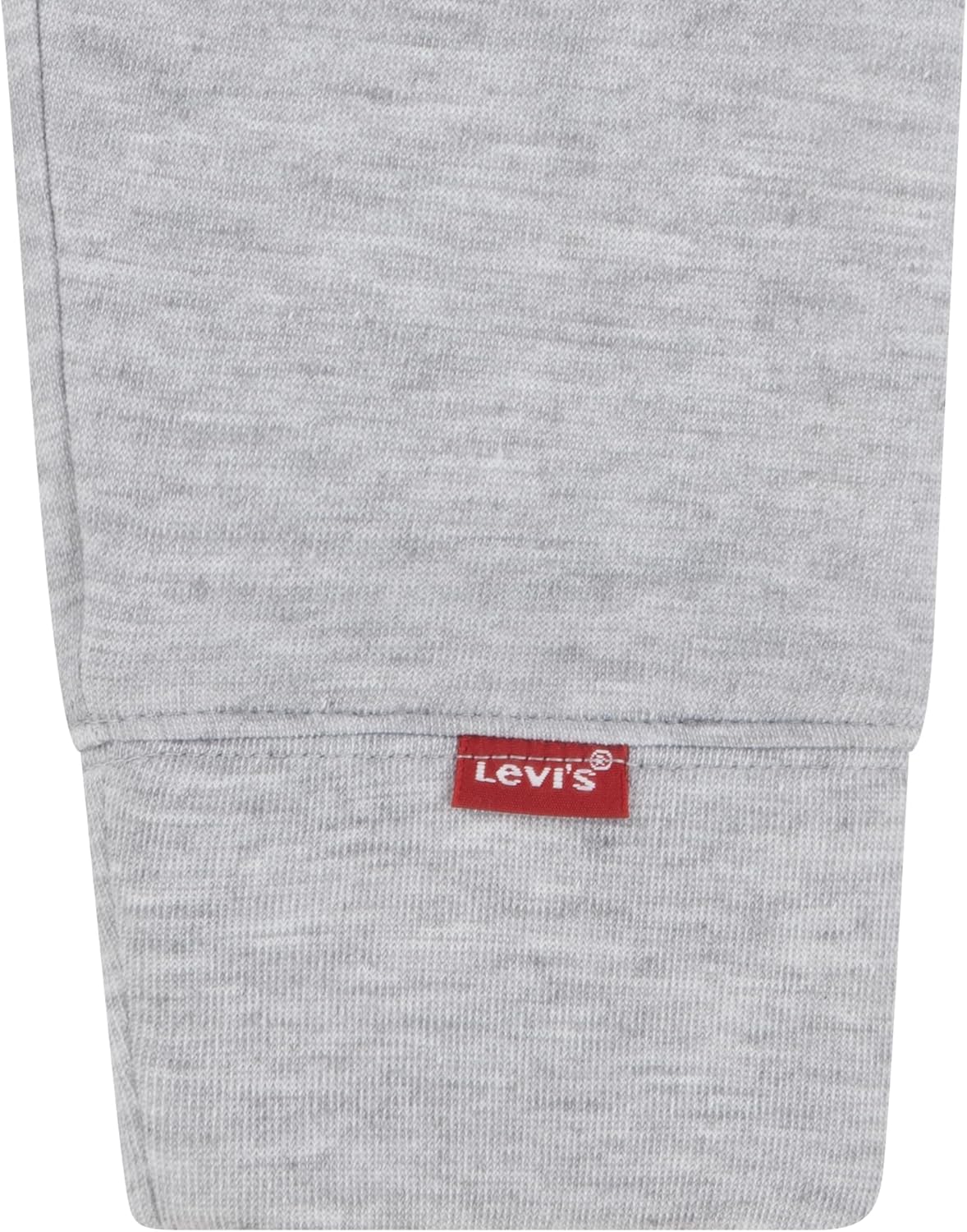 Толстовка с капюшоном Levi's для мальчиков с мягким трикотажным рисунком, Light Grey Heather — фото 3