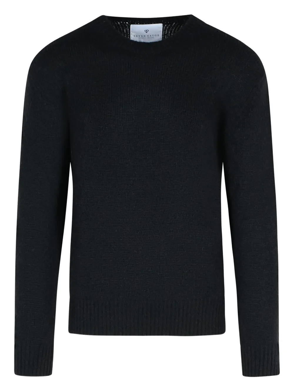 

Свитер с круглым вырезом Seven Gauge, черный