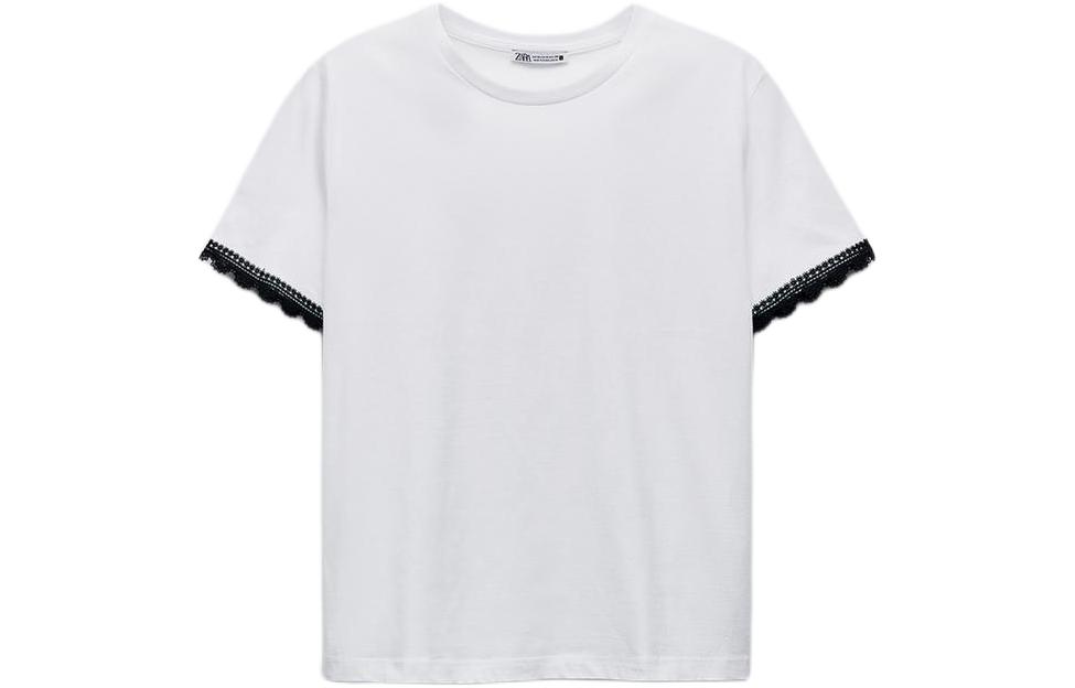

Футболка женская черная ZARA