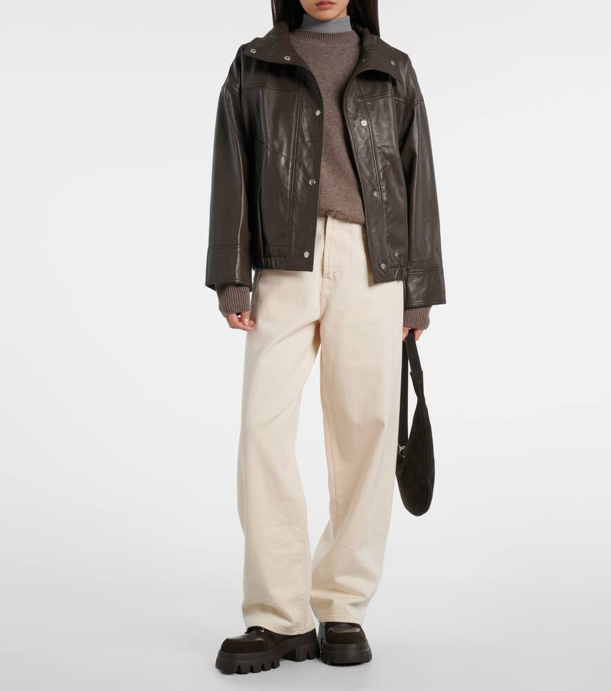 Саппоро замшевые ботинки на шнуровке с овчиной Bogner, Dark Brown — фото 3
