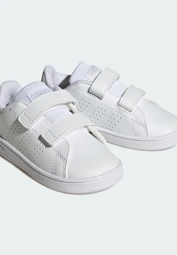 Детские кроссовки с низким преимуществом cf i детская обувь Adidas Sportswear, Cloud White Cloud White Grey One — фото 2