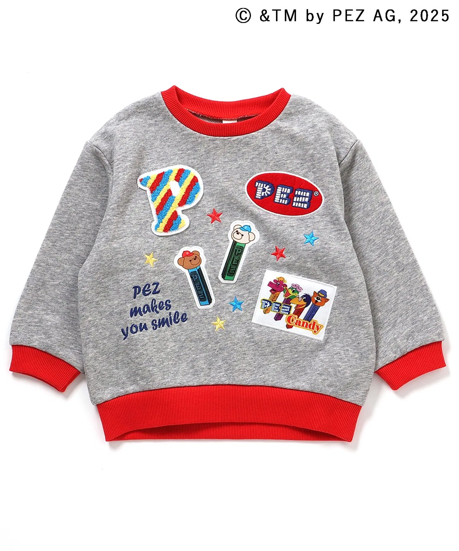 Эксклюзивная нашивка PEZ x tiny bear и вышитая толстовка с логотипом PEZ x, доступные только в интернете. — фото 2
