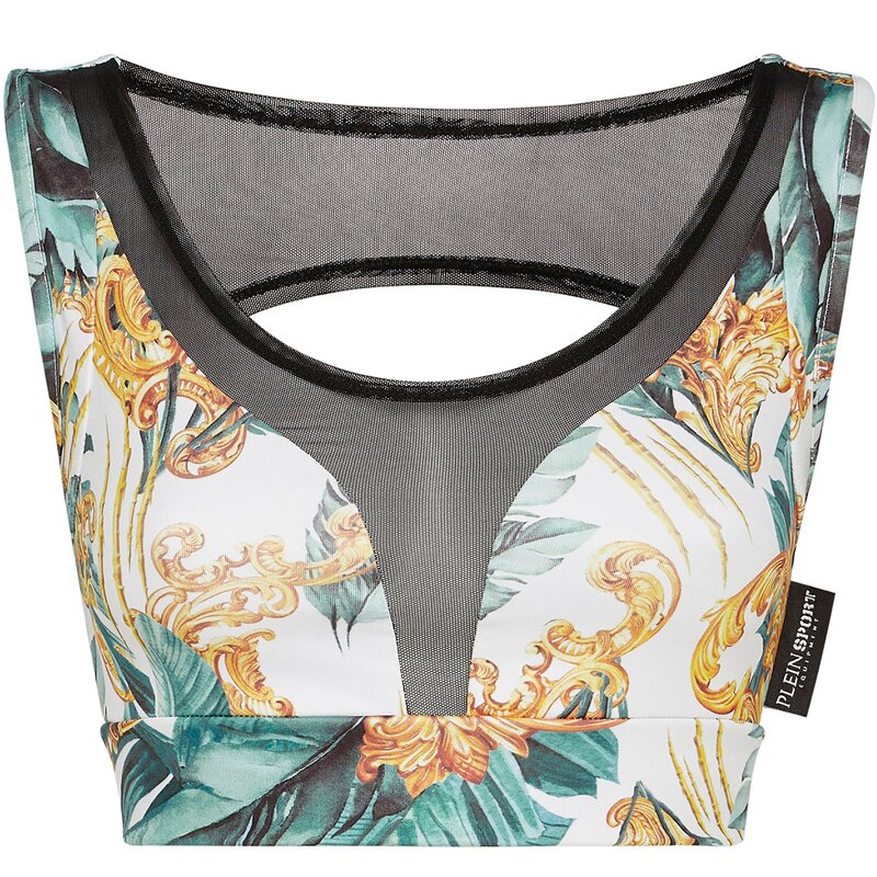 

Бюстгальтер спортивный бюстгальтер Plein Sport, мультиколор