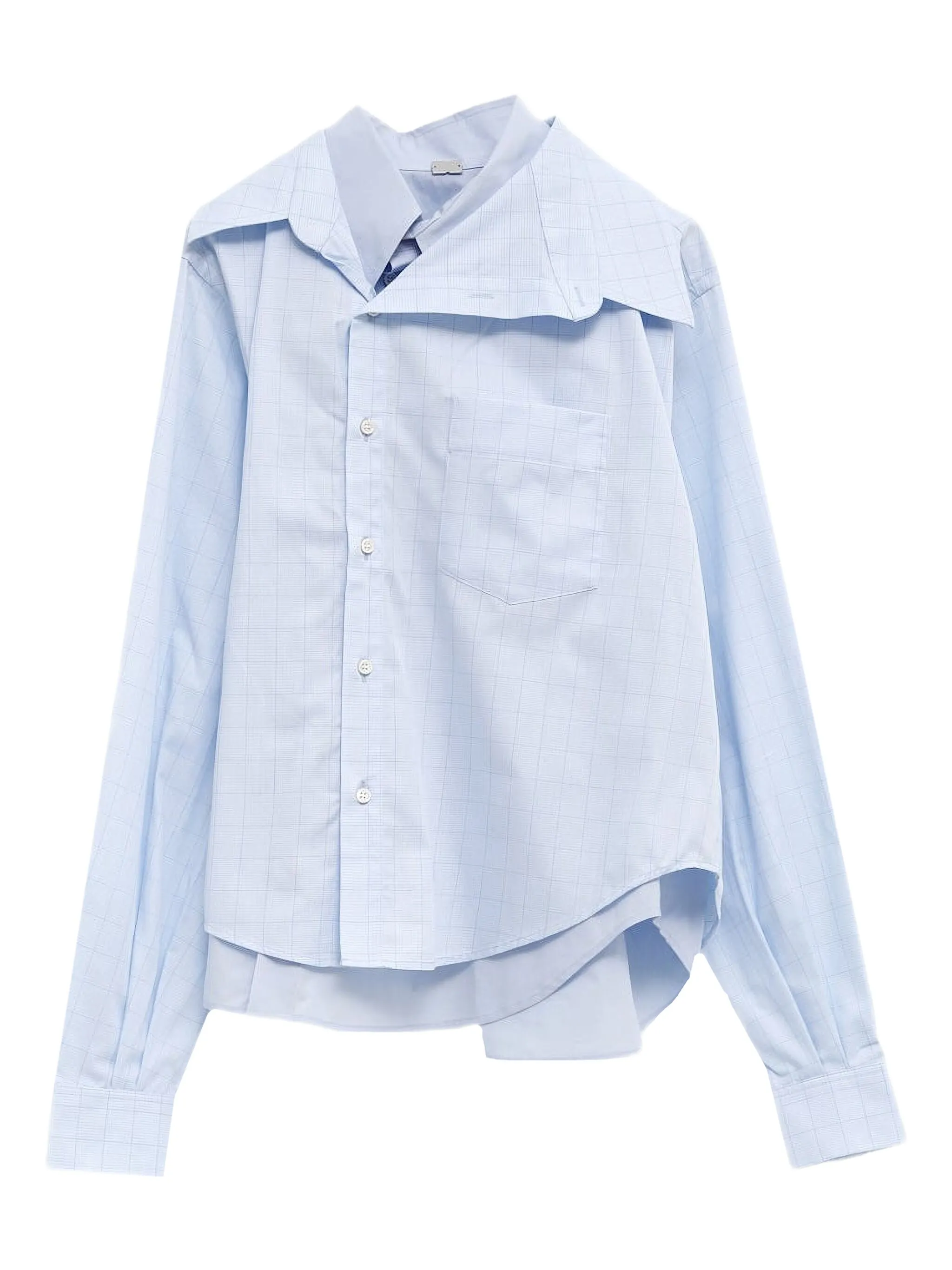 

Многослойная рубашка August Barron, синий