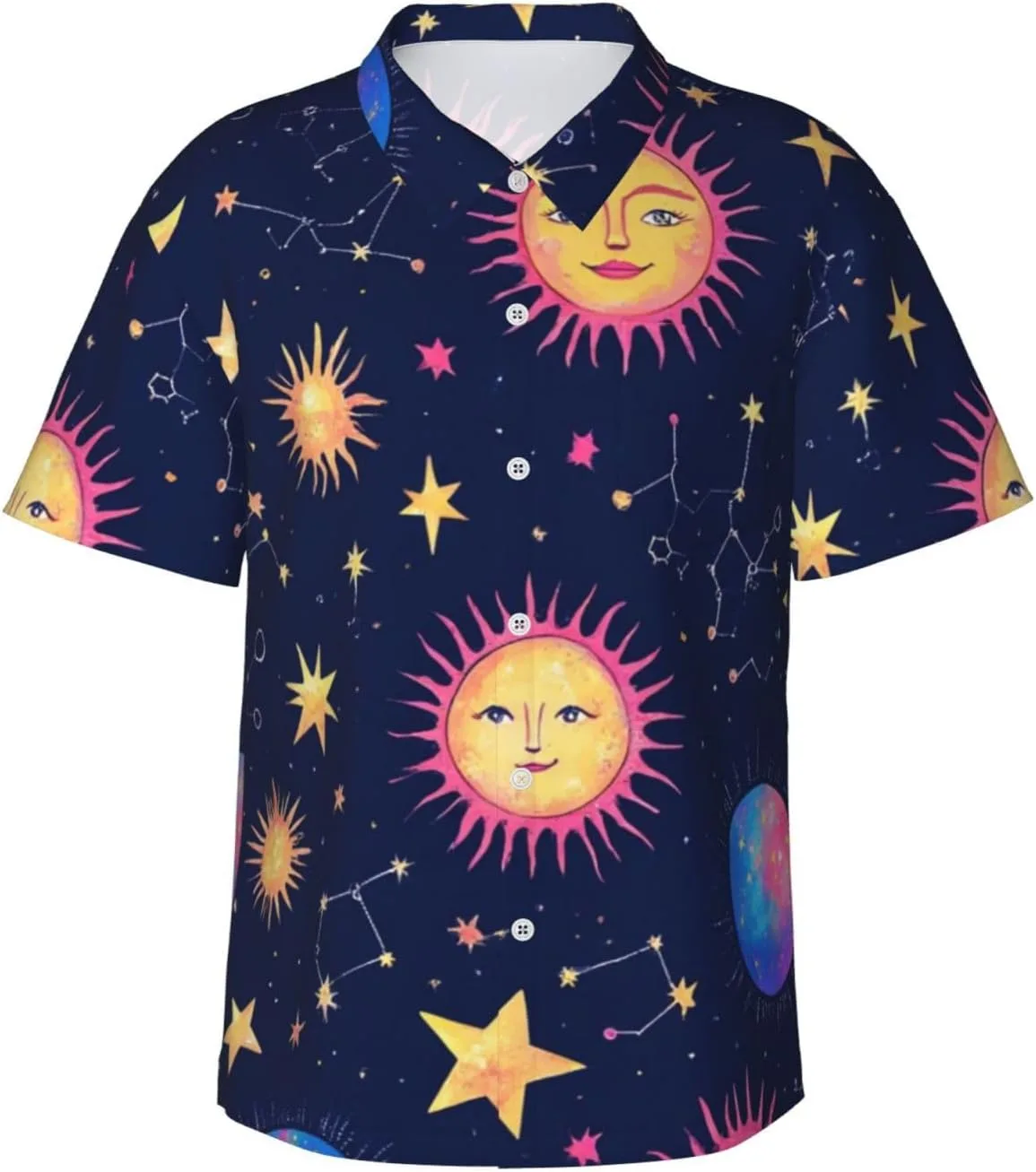 

Мужская летняя рубашка с коротким рукавом WOEZKEX