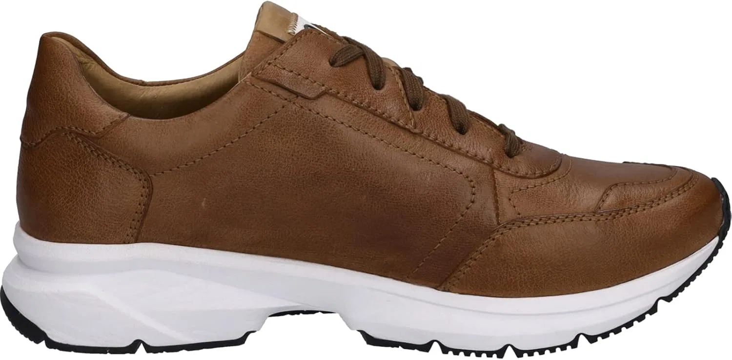 Мужские низкие кроссовки Josef Seibel Donald 01, ширина G (стандартная), сменная стелька, Brown Camel Combi — фото 4