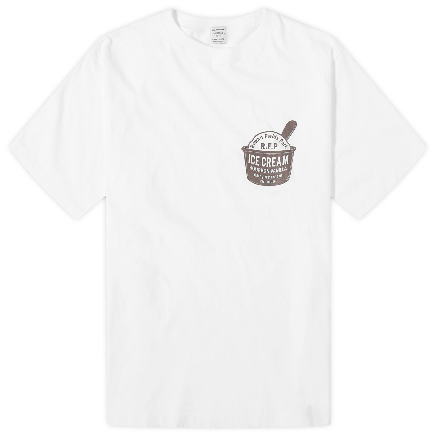 

Футболка Ordinary Fits R.F.P. Ice Cream T-Shirt, цвет Off White