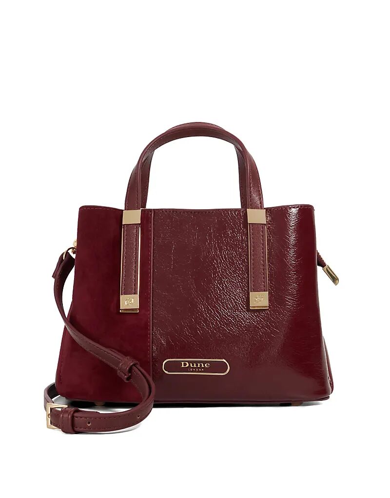 

Сумка-переноска Dune London Dinkydorry в бургундском цвете