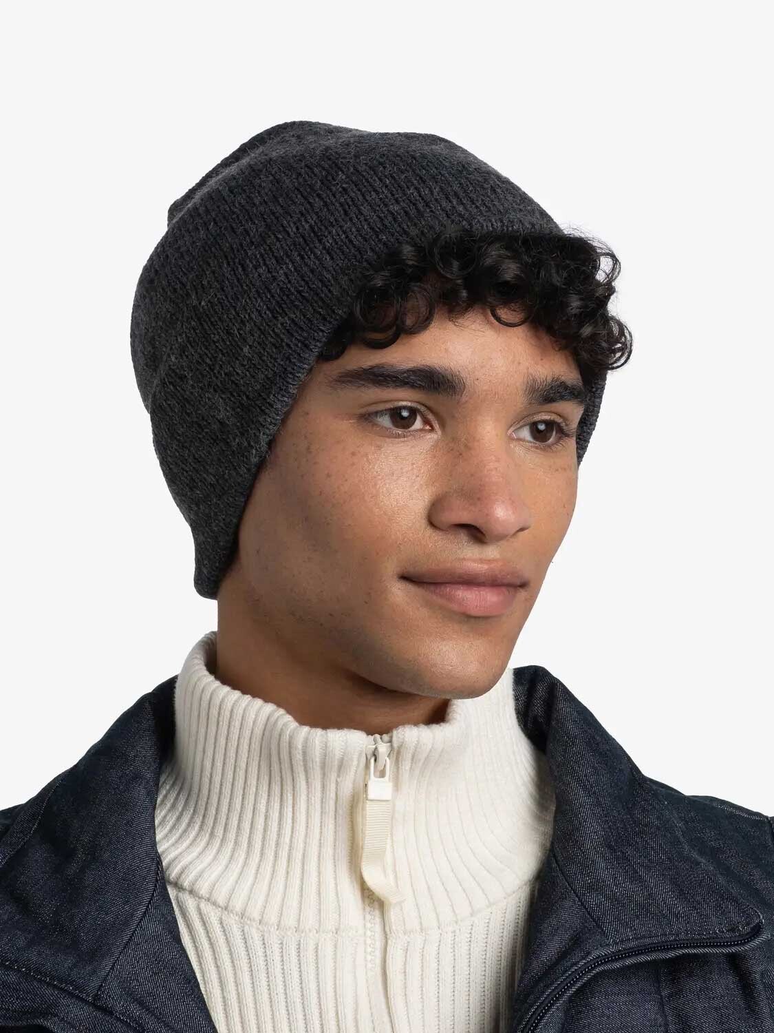 

Шапка Buff Knitted Hat, серый