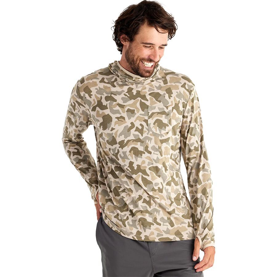 

Толстовка Free Fly Lightweight Free Fly, Barrier Island Camo