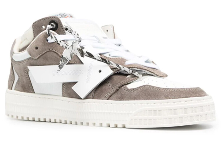 Кроссовки мужские Off-White Off-Court, серый / белый — фото 3