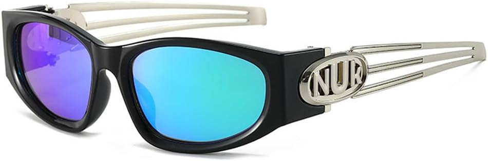 

Спортивные солнцезащитные очки для женщин и мужчин, с градиентными линзами, обтекаемой оправой, в стиле походных очков, универсальные, с защитой от УФ-излучения UV400 VFDHN, C4