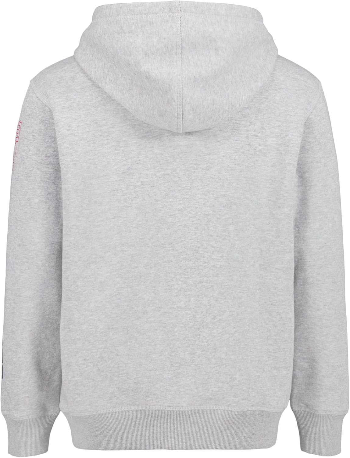Толстовка с капюшоном Tommy Hilfiger для мальчиков с длинными рукавами из флиса, Up & Down Med Grey Heather — фото 2