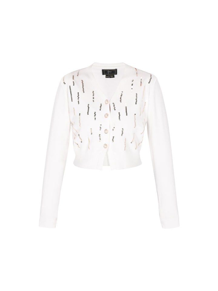 

Faina Женский кардиган кремового цвета