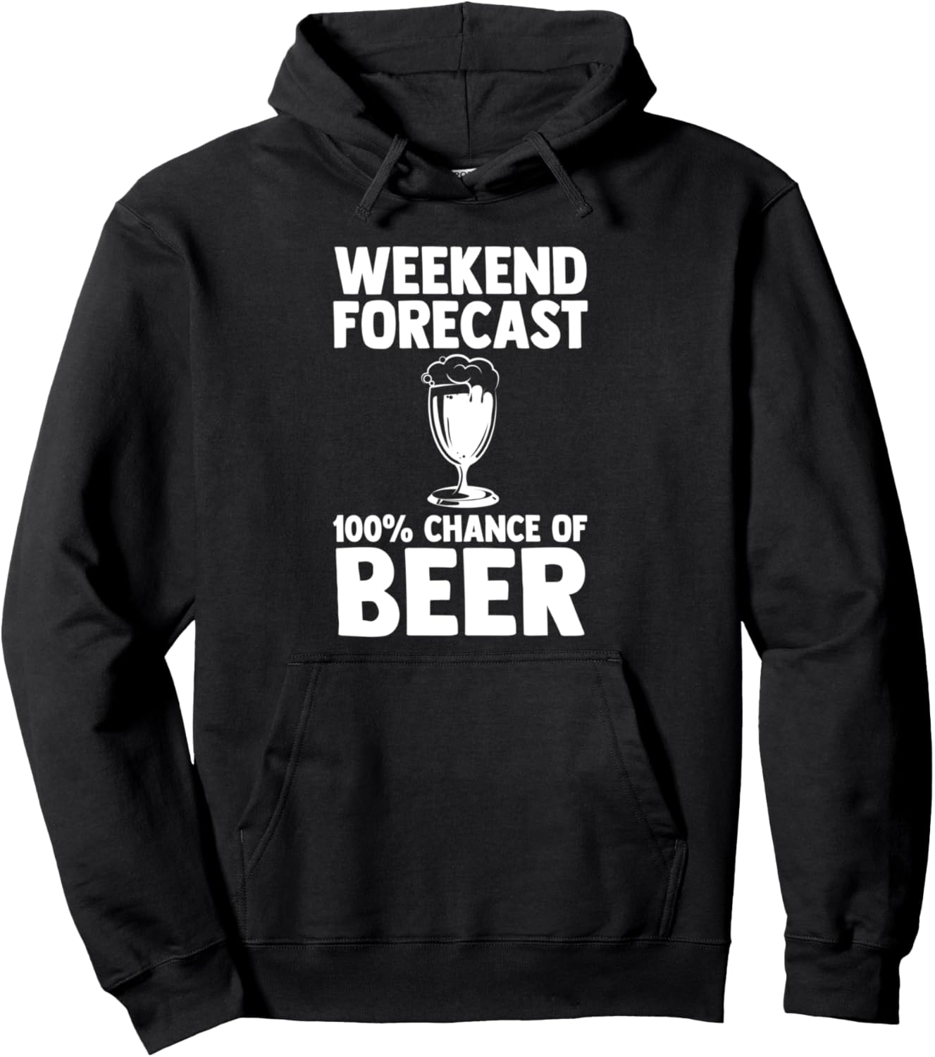 

Прогноз на выходные: пиво, алкоголь, 100% вероятность, худи Drink Beer & Beermaker Gift, черный