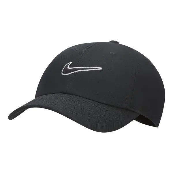 

Кепка Nike Club Unstructured Swoosh Cap 'Black', черный