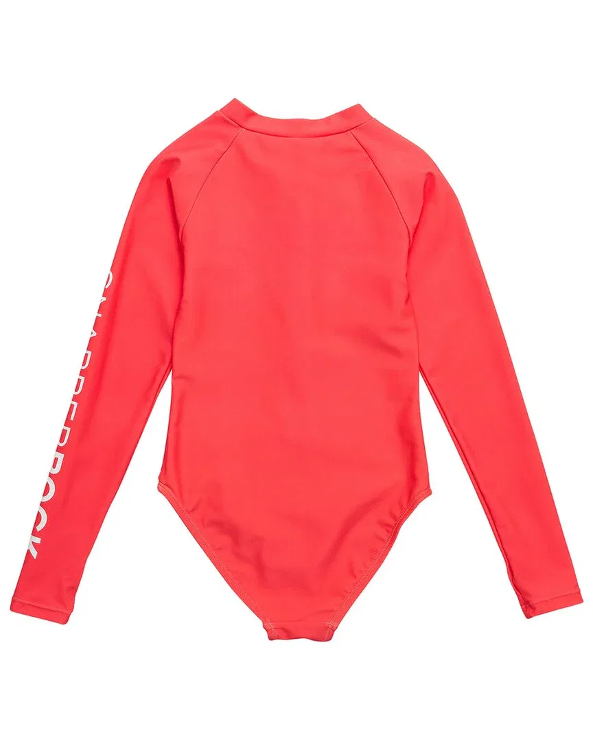 Snapper Rock Watermelon Sustainable Surf Suit, красный — фото 2