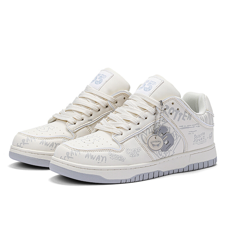 

Кроссовки SESAME STREET Skateboarding Shoes Unisex Low-top, зеленый