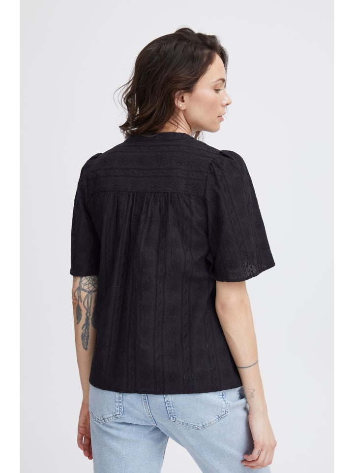 

PULZ Jeans Блузка PZWilla regular fit in Black Beauty