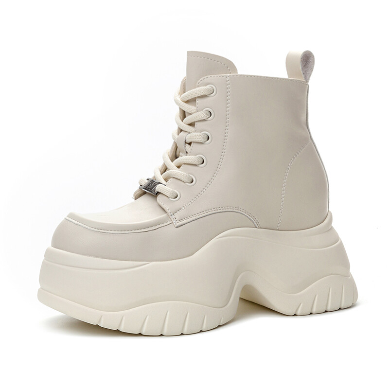 

Ботинки Martin Boot женские Shangjinni, бежевый