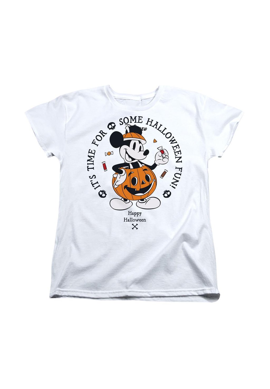 

Футболка с принтом MICKEY MOUSE HALOWEEN Disney, белый