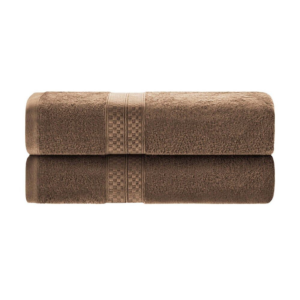 

Набор банных полотенец SUPERIOR Rayon from Bamboo Blend Solid, 2 шт., цвет Cocoa