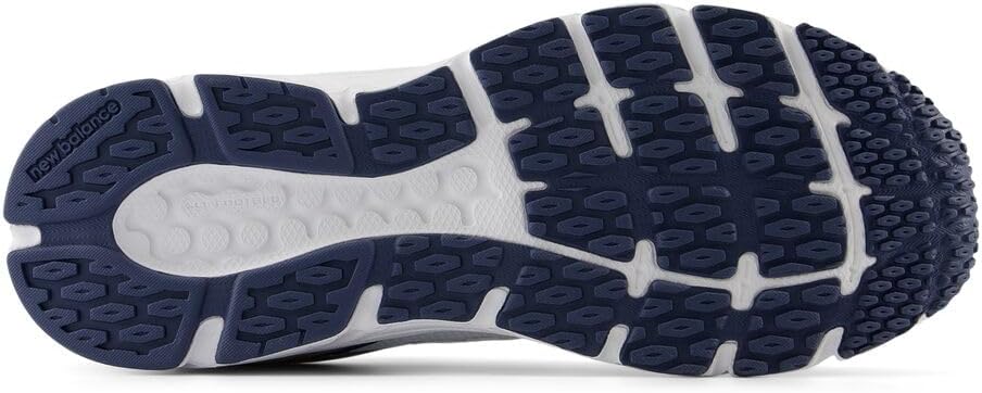 Мужские кроссовки New Balance, White/Gold Metallic/Vintage Indigo — фото 3