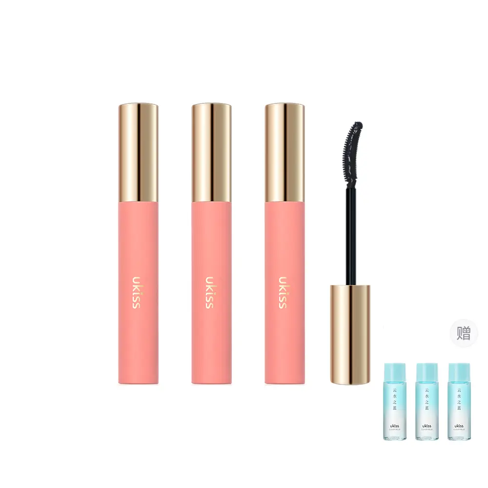 

Долговечная тушь для ресниц с эффектом базы для укладки, стойкая к смазыванию, завивающая и фиксирующая с 3D-эффектом 5г/5г*2/5г*3 UKISS