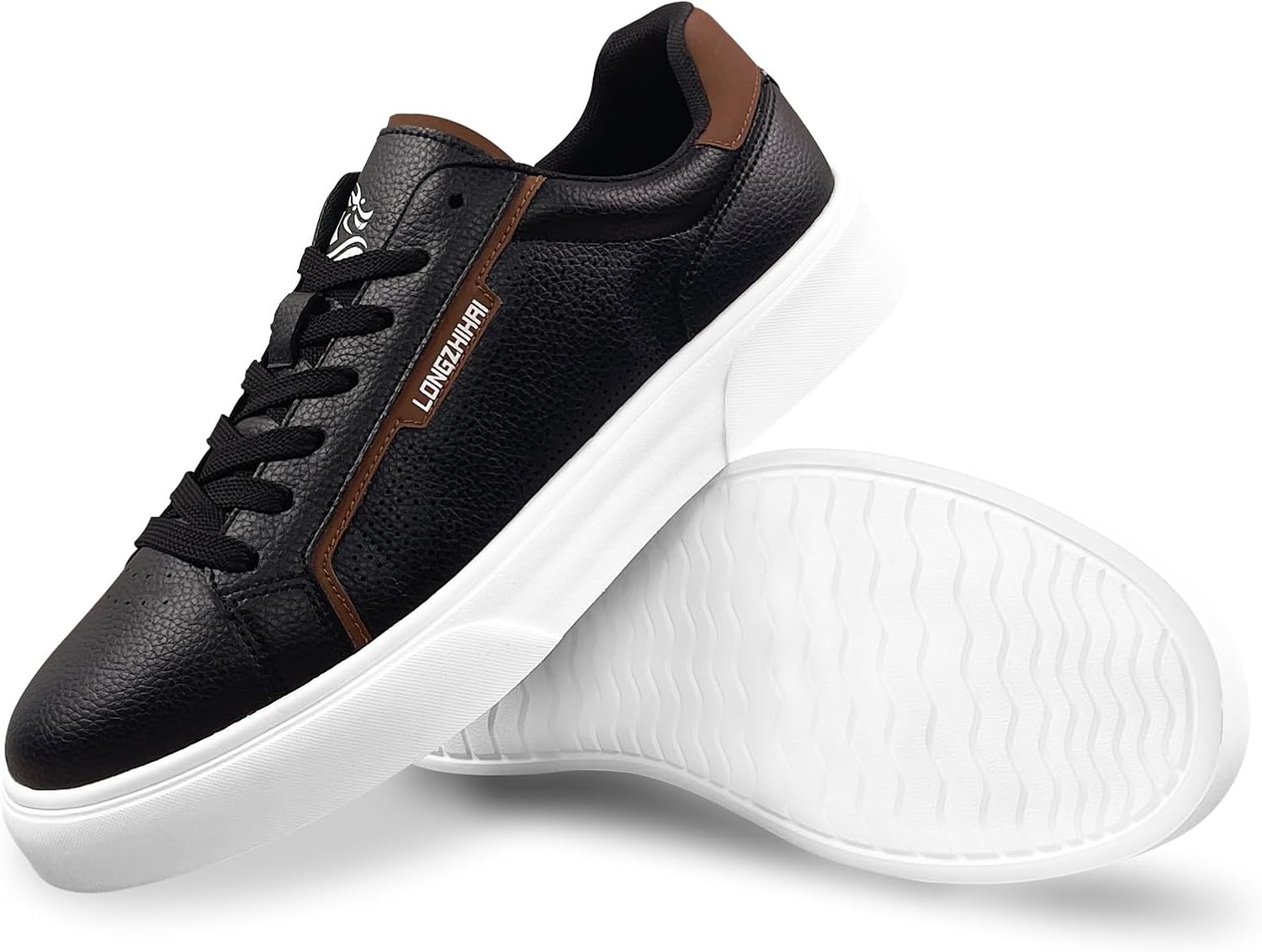 

Мужские модные кроссовки, удобные, легкие, повседневные туфли для мужчин, деловой стиль Generic, черный