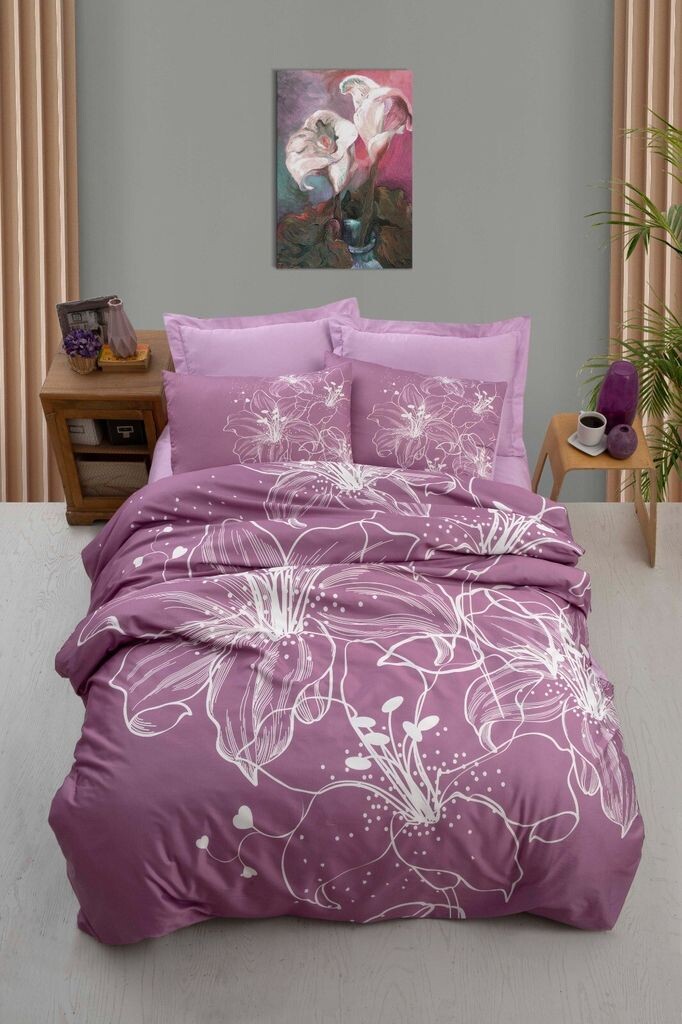 

L'Essentiel Linge de Maison, 471, комплект пододеяльников для одного человека, фиолетовый, 100 % ПОЛИЭСТЕР МИКРОСАТИН, 160 x 220 см