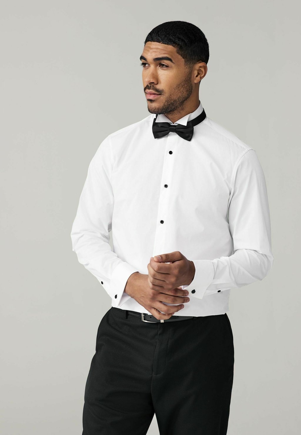 

Рубашка REGULAR FIT - DOUBLE CUFF AND BOW TIE Next, белый