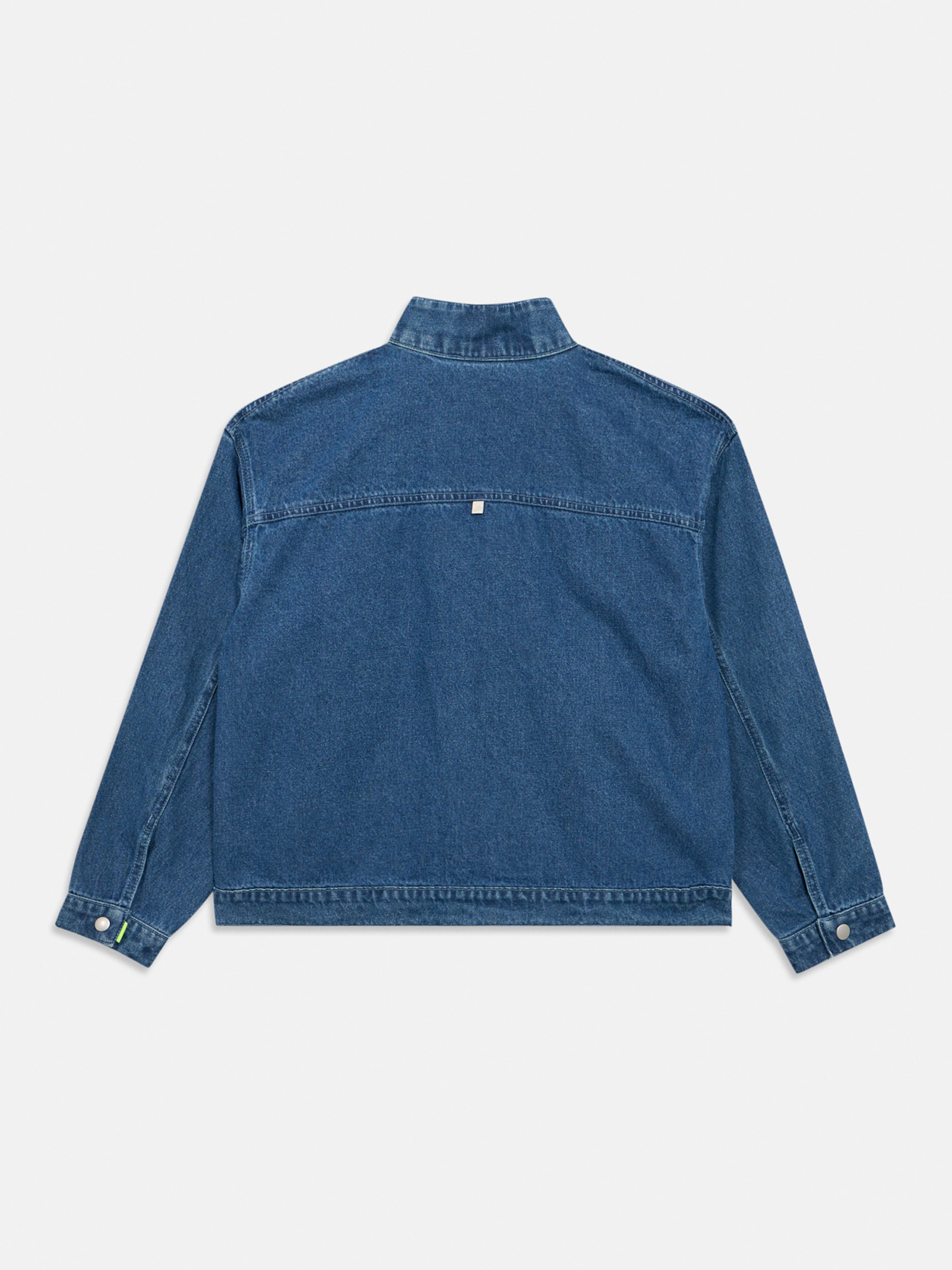 Nike Sportswear Куртка для межсезонья в синем дениме — фото 2