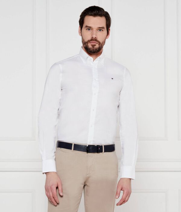

Рубашка Slim fit Tommy Hilfiger, белый