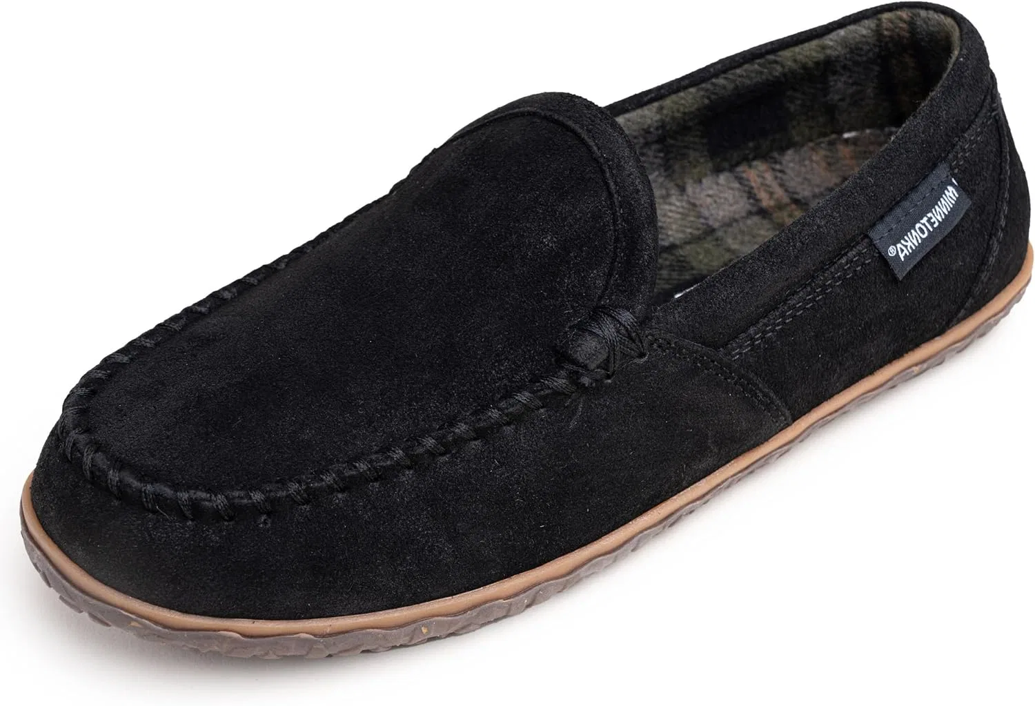Мокасины из замши Minnetonka, Black Ruff