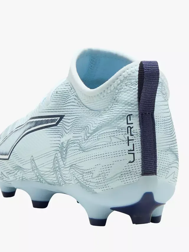 Детские футбольные бутсы ULTRA 6 Mesh, ледяной синий PUMA — фото 3