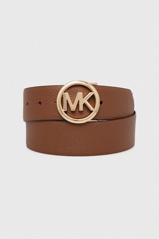 

Ремень кожаный двусторонний 558285 MICHAEL Michael Kors, коричневый
