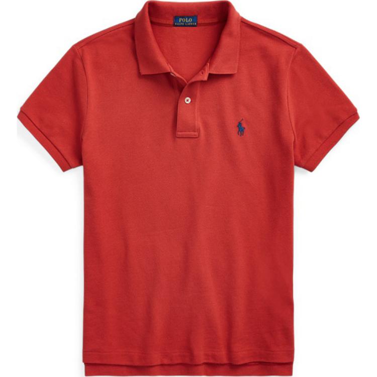 

Футболка поло женская красная Polo Ralph Lauren