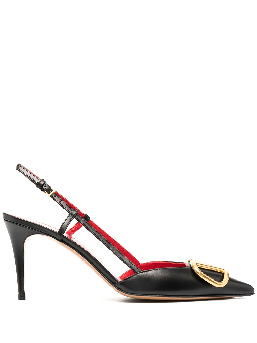 Туфли с логотипом VLogo Signature VALENTINO GARAVANI, черный
