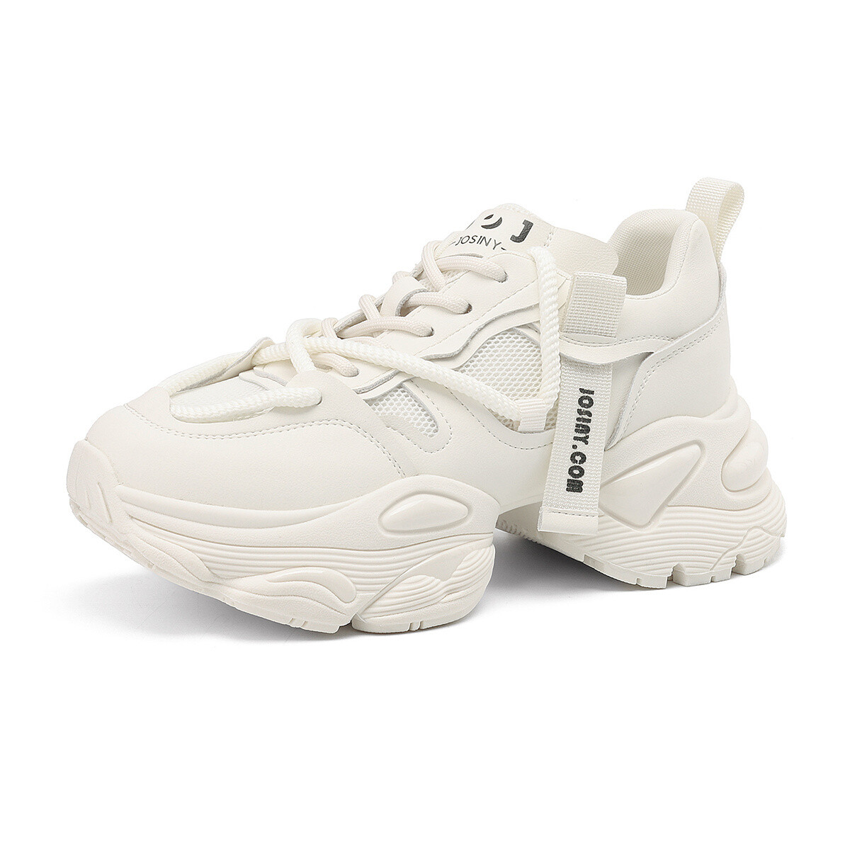 

Кроссовки JOSINY Chunky Sneakers Women's Low-top, белый