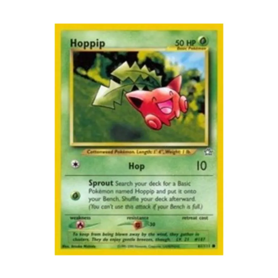 

CCG Хоппип (К) #61, Pokemon - Neo Genesis - Singles