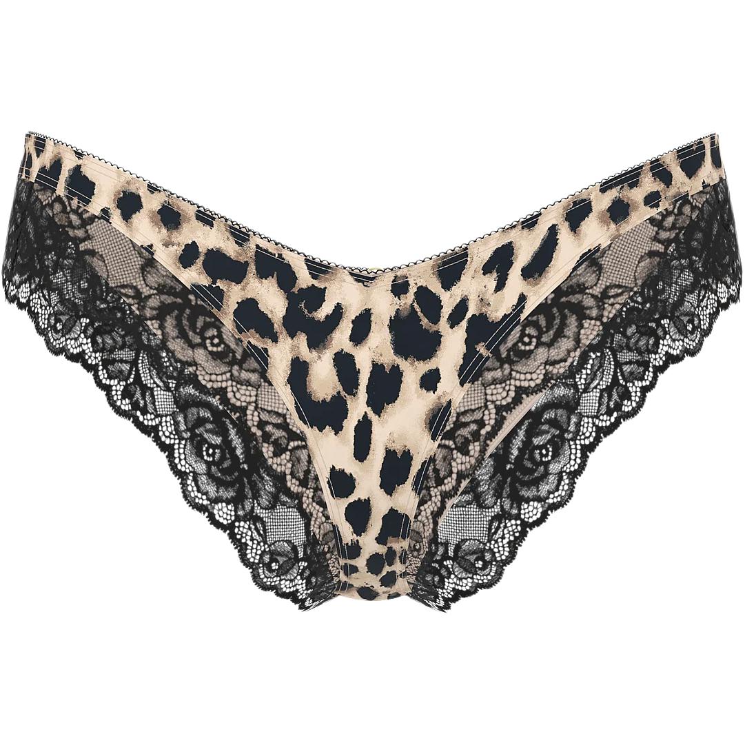 Женские трусики 1 упаковка Leopard Print Victoria's Secret, 1 Pack (Leopard Print) — фото 3