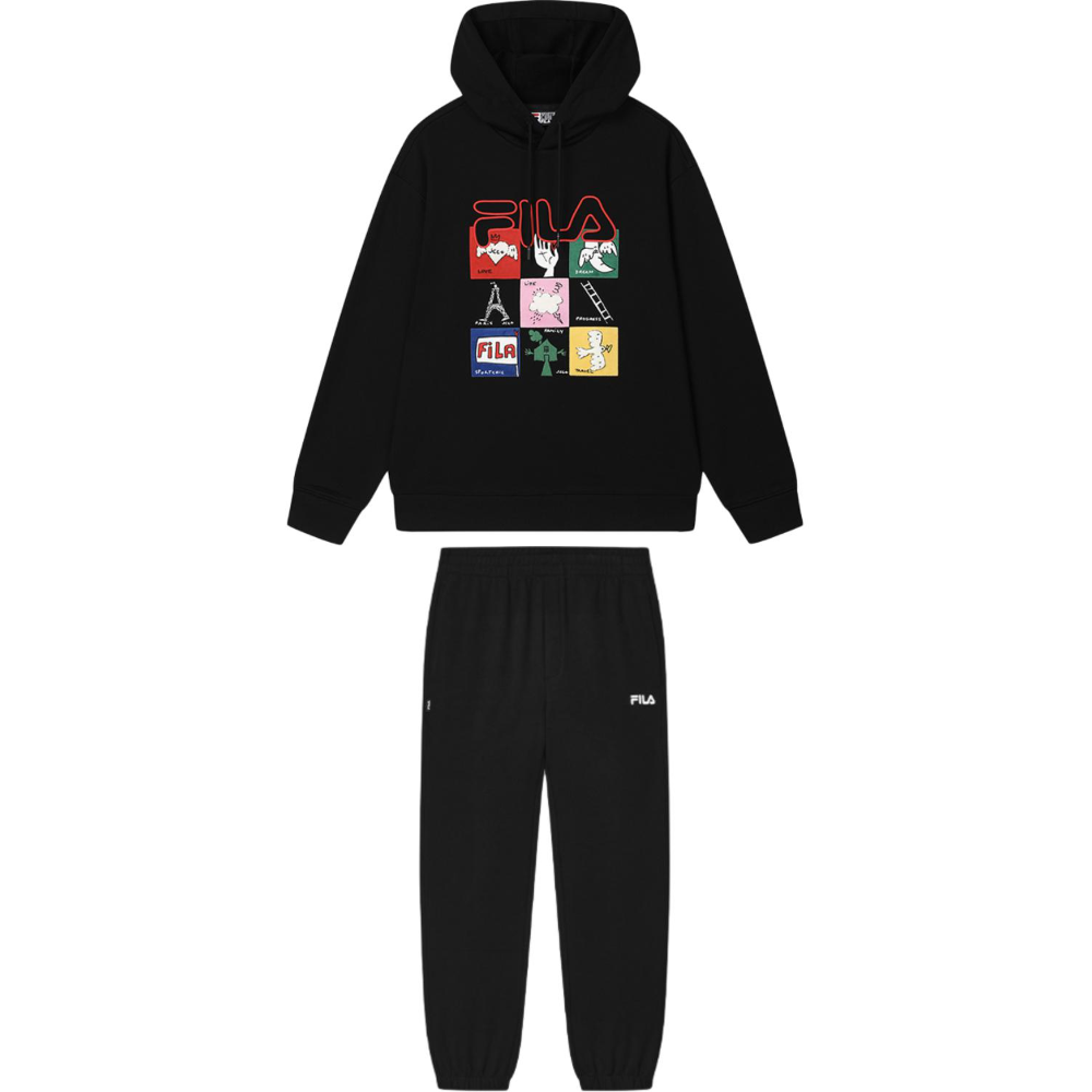 

Оригинальный повседневный спортивный костюм для мужчин ORIGINALE FILA, черный