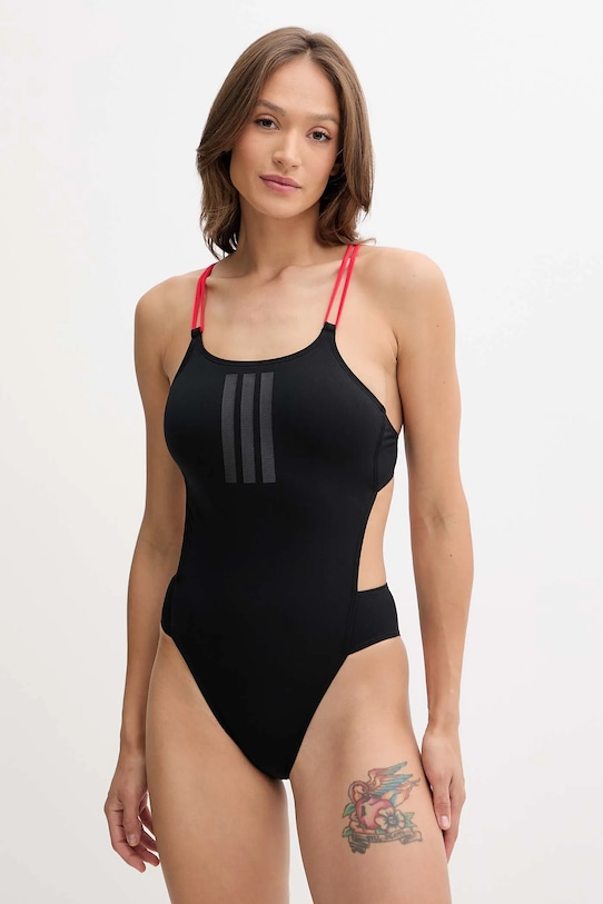

Цельный купальник Ripstream 3-Stripes Adidas, черный