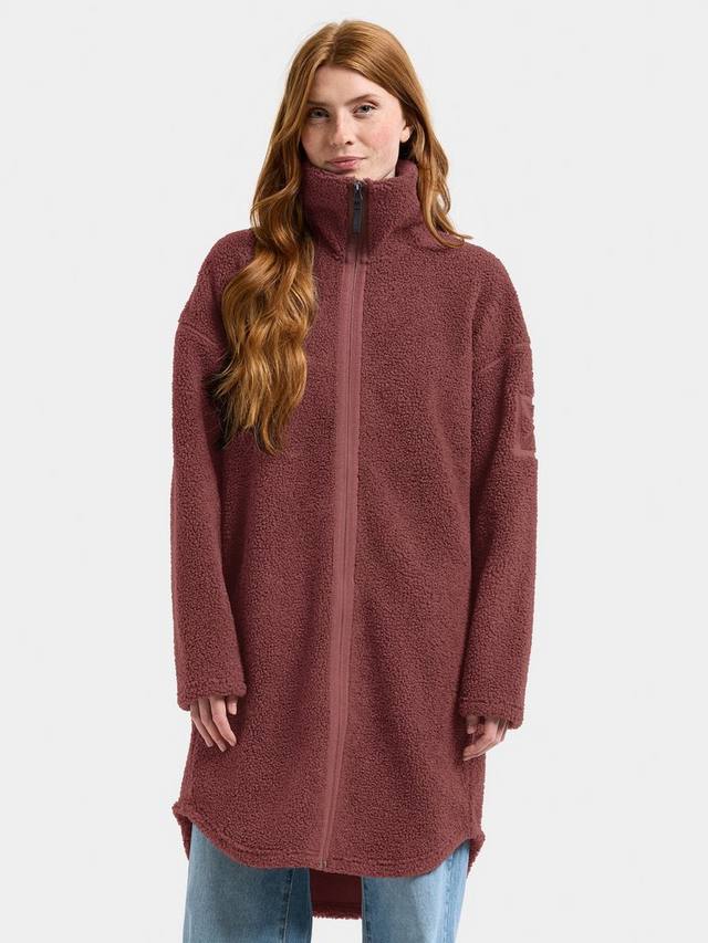 

Джемпер Jill Teddy с молнией Didriksons, Old Rust