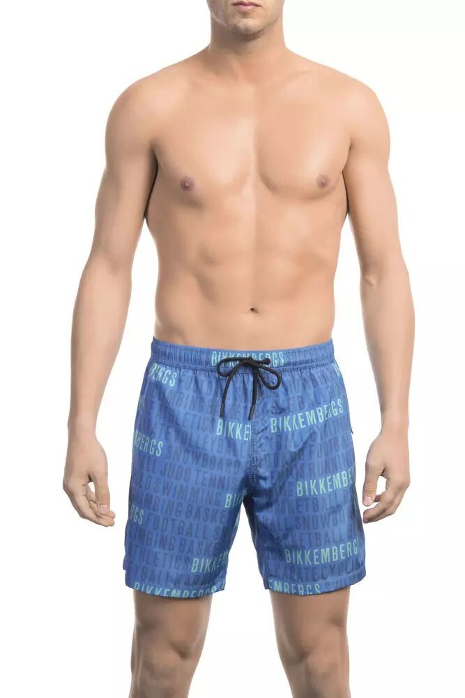 

Мужские купальники Bikkembergs из полиэстера, синий